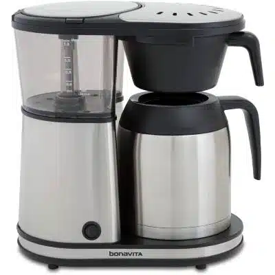 Bonavita Connoisseur 8-Cup One-Touch Coffee Maker Featuring Hanging Filter Basket and Thermal Carafe