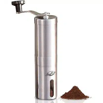 JavaPresse Manual Coffee Grinder with Adjustable Setting