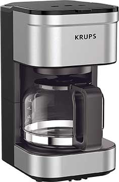  KRUPS Simply Brew Compact Filter Drip Coffee Maker 5 Cup