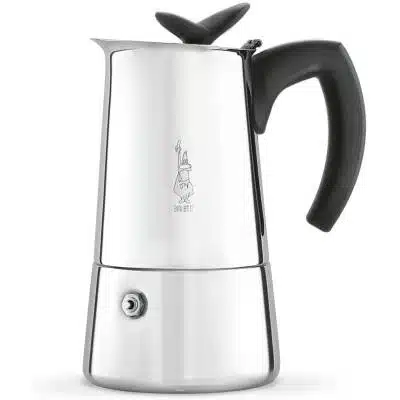 Bialetti Stainless Steel Musa Stove top Coffee Maker