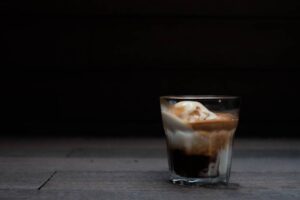Espresso Affogato (Gelato Ice Cream and Coffee, A Perfect Pair)