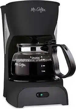 Mr. Coffee Simple Brew Coffee Maker 4 Cup Coffee Machine