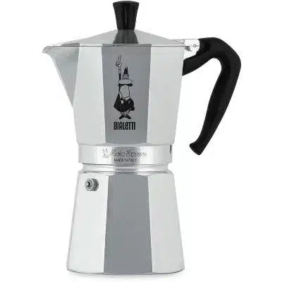 Bialetti Moka Express Stovetop Coffee Maker Aluminium 9-Cup