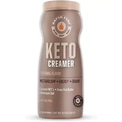 Rapid Fire Ketogenic Creamer with MCT Oil for Coffee or Tea
