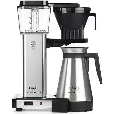 Technivorm Moccamaster 79312 KBGT Coffee Brewer 40 oz Polished Silver