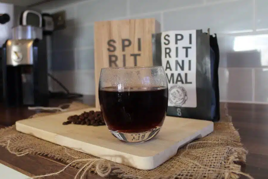 Pour Over Coffee Made with Spirit Animal Catuai Bourbon Coffee Beans