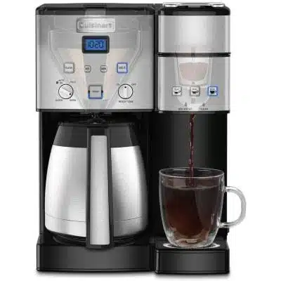 Cuisinart SS-20P1 Coffee Center 10-Cup Thermal Single-Serve Brewer Coffeemaker Silver