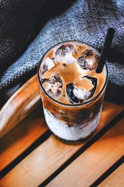 a delicious iced coffee made with instant powder