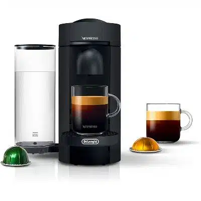 Nespresso VertuoPlus Coffee and Espresso Maker by De'Longhi Limited Edition Black Matte