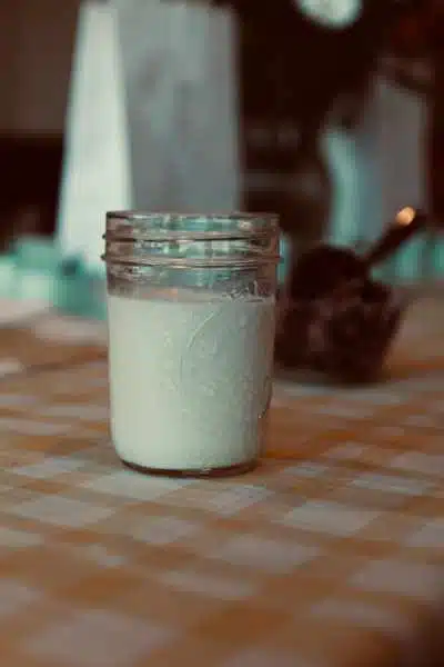 A Fresh Glass of Milk