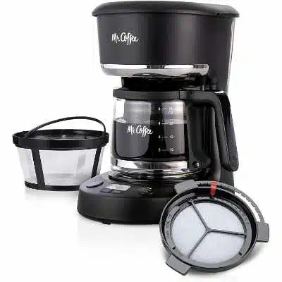 Mr Coffee 5 Cup Programmable 25 oz Mini Brew Now or Later