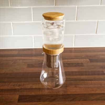 The Soulhand Cold Brew Coffee Dripper Fully Assembled