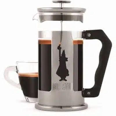 Bialetti Preziosa French Press 8 Cup Stainless Steel