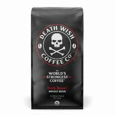 DEATH WISH COFFEE Whole Bean Coffee [16 oz.] The Worlds Strongest
