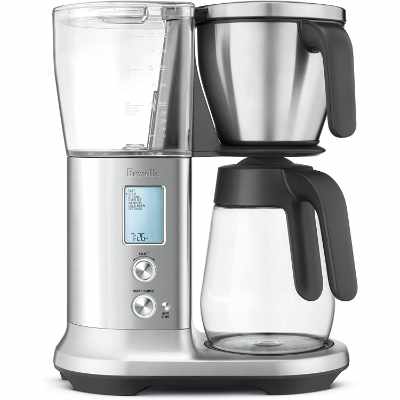 Breville BDC400BSS Precision Brewer Glass Coffee Maker Brushed Stainless Steel