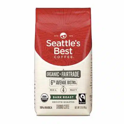 Seattle's Best Coffee 6th Avenue Bistro Fair Trade Organic Dark Roast
