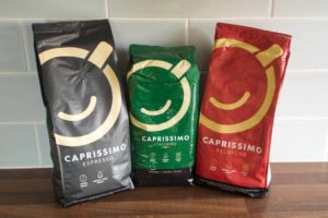 Three Bags of Caprissimo Coffee