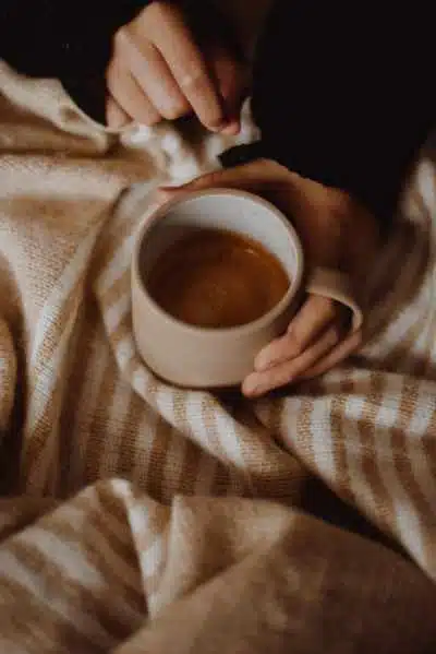 A cosy cup of coffee