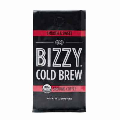 Bizzy Organic Cold Brew Coffee Smooth and Sweet Blend