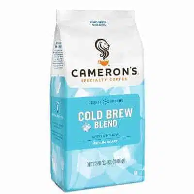 Camerons Coffee Roasted Ground Coffee Bag Cold Brew Blend