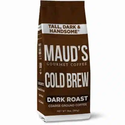 Mauds Tall Dark and Handsome Dark Roast Cold Brew Ground Coffee
