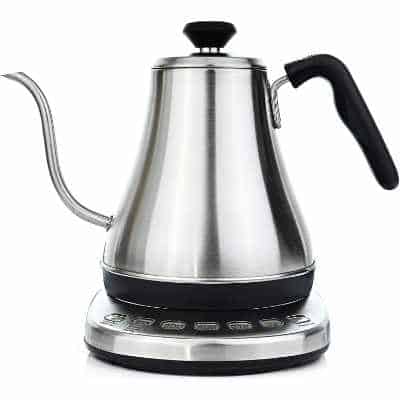 Willow and Everett Gooseneck Electric Kettle with Temperature Control and Presets