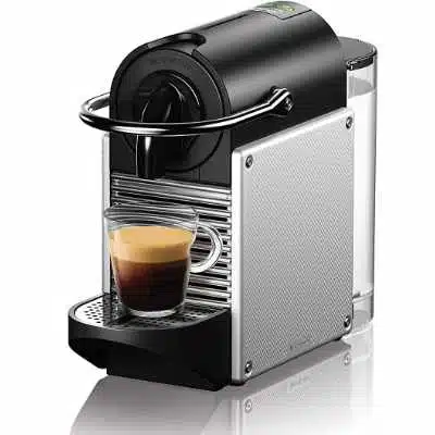 Nespresso Pixie Espresso Machine by De'Longhi Aluminum