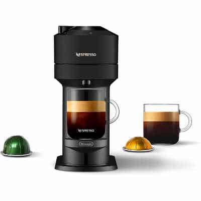 Nespresso Vertuo Next Coffee and Espresso Maker by De'Longhi Limited Edition Matte Black