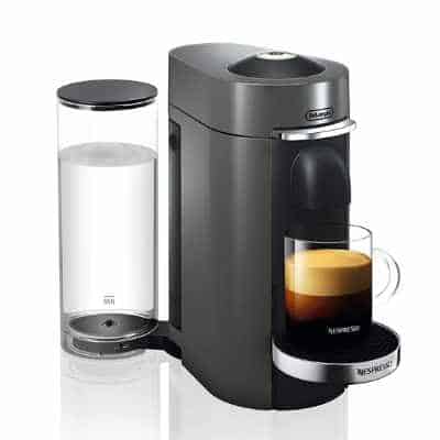 Nespresso VertuoPlus Deluxe Coffee and Espresso Machine by De'Longhi Titan