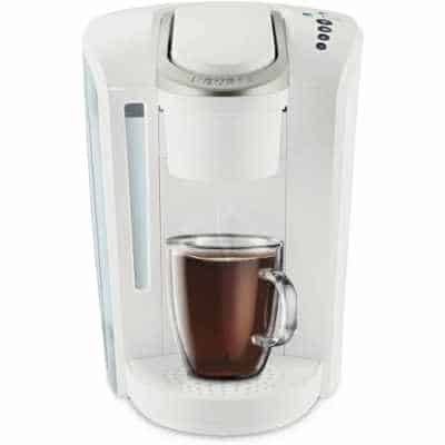 Keurig K-Select Coffee Maker, Single Serve K-Cup Pod Coffee Brewer white