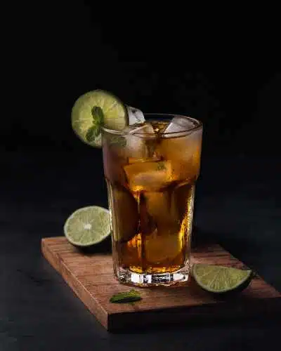 A Cold Glass of Iced Black Tea