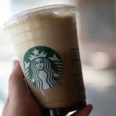 A Starbucks Coffee Frappuccino