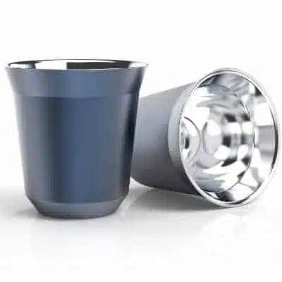 Taasm Double Wall Insulated Stainless Steel Espresso Cup Set