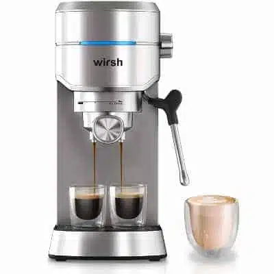 Wirsh 15 Bar Espresso Maker with Commercial Steam Frother