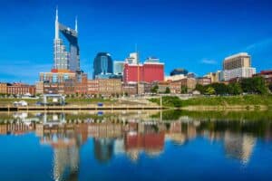 nashville tennessee city downtown