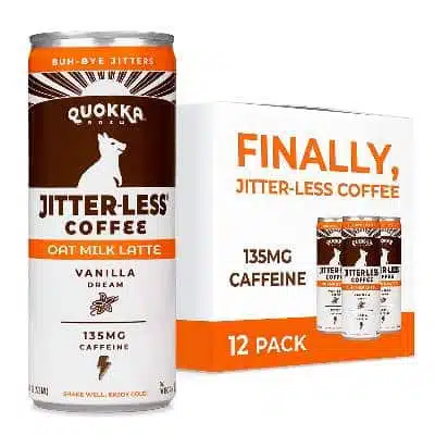 003 Canned Coffee - Quokka Brew Jitter-less Oat Milk Latte