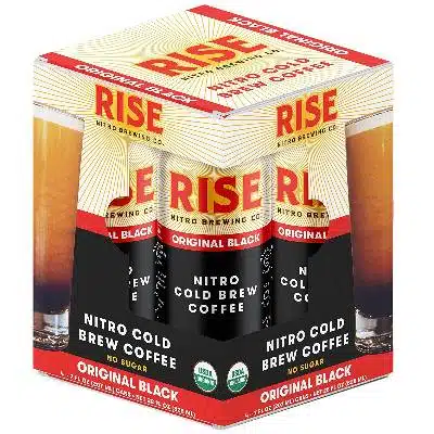 004 Canned Coffee - RISE Brewing Co. _ Original Black Nitro Cold Brew Coffee