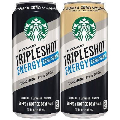 005 Canned Coffee - Starbucks Tripleshot Zero Sugar