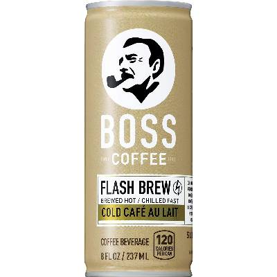 010 Canned Coffee - BOSS Coffee by Suntory - Japanese Flash Brew Coffee with Milk