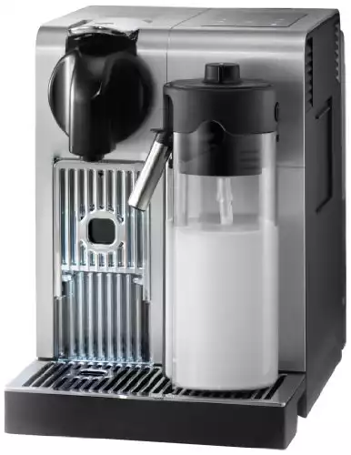 Nespresso Lattissima Pro Espresso Machine by De’Longhi with Milk Frother, Silver