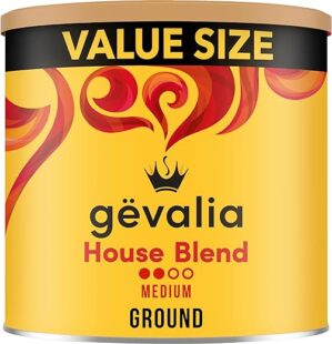 Gevalia House Blend Ground Coffee (30.8 oz Canister)