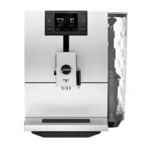 Jura ENA 8 Automatic Coffee Machine (Metropolitan Black) with Glass Milk Container Bundle (2 Items)