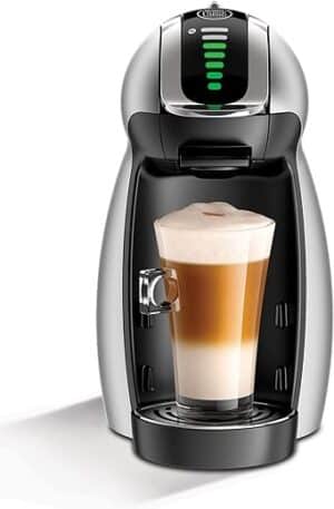 NESCAFÉ Dolce Gusto Coffee Machine, Genio 2, Espresso, Cappuccino and Latte Pod Machine, Silver