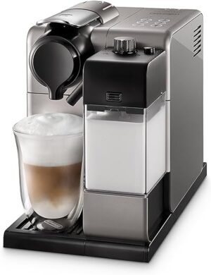 Nespresso Lattissima Touch Original Espresso Machine with Milk Frother by De’Longhi, Silver