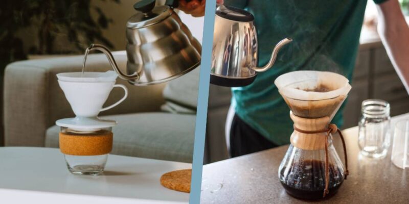 Chemex vs V60 Compared (Powerful Pour-Over Potions)