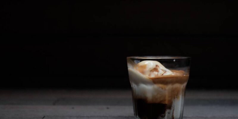 Espresso Affogato (Gelato Ice Cream and Coffee, A Perfect Pair)