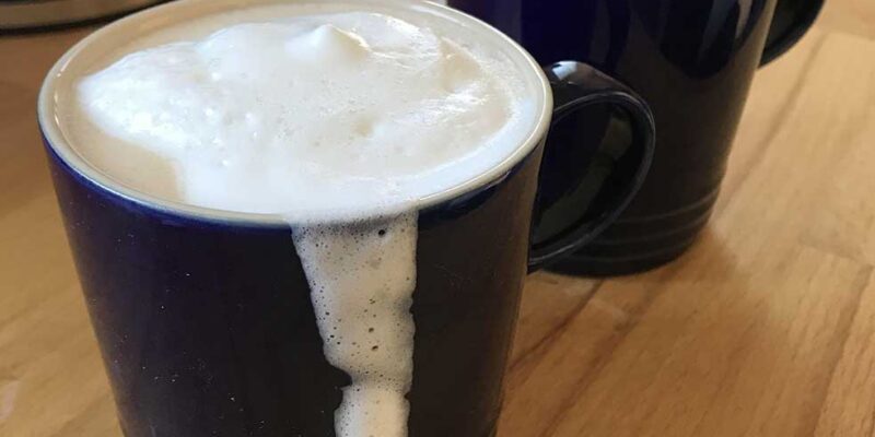 How To Make Milk Foam in A French Press – Homemade Cappuccinos