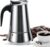 ALYSTER Moka Pot Italian Coffee Maker Classic Stovetop Espresso Maker 6Cup/10OZ Stainless Steel Stovetop Induction Espresso Pot (6Cup(10OZ), Silver)