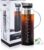 Aquach Cold Brew Coffee Iced Tea Maker & Fruit Pitcher – Large Capacity 68 Ounces – with Durable Glass Carafe/Fine Mesh Steel Infuser/Airtight Lid