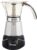 IMUSA 3-6 Cup Electric Espresso Maker with Detachable Base, Silver